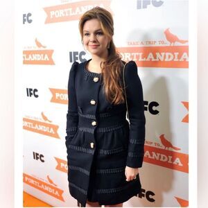 Anthropologie Leifsdottir Wool Blend Button Down Overcoat, 2